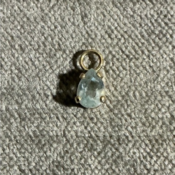 14k Aquamarine Charm - Picture 5 of 12